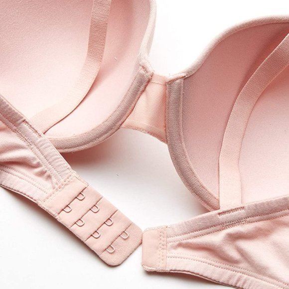 FRUIT OF THE LOOM 2PK UNDERWIRE T-SHIRT BRAS White/Blush Rose Stretch 38DDD NEW… - Picture 4 of 5